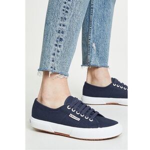 SUPERGA Cotu Classic Navy Blue Sneakers Size 10